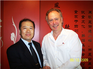 Karl with Uwe Grodd (Conductor in New Zealand)